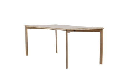 Damon spisebord - 200 × 90 cm - hvidpigmenteret - billede 3