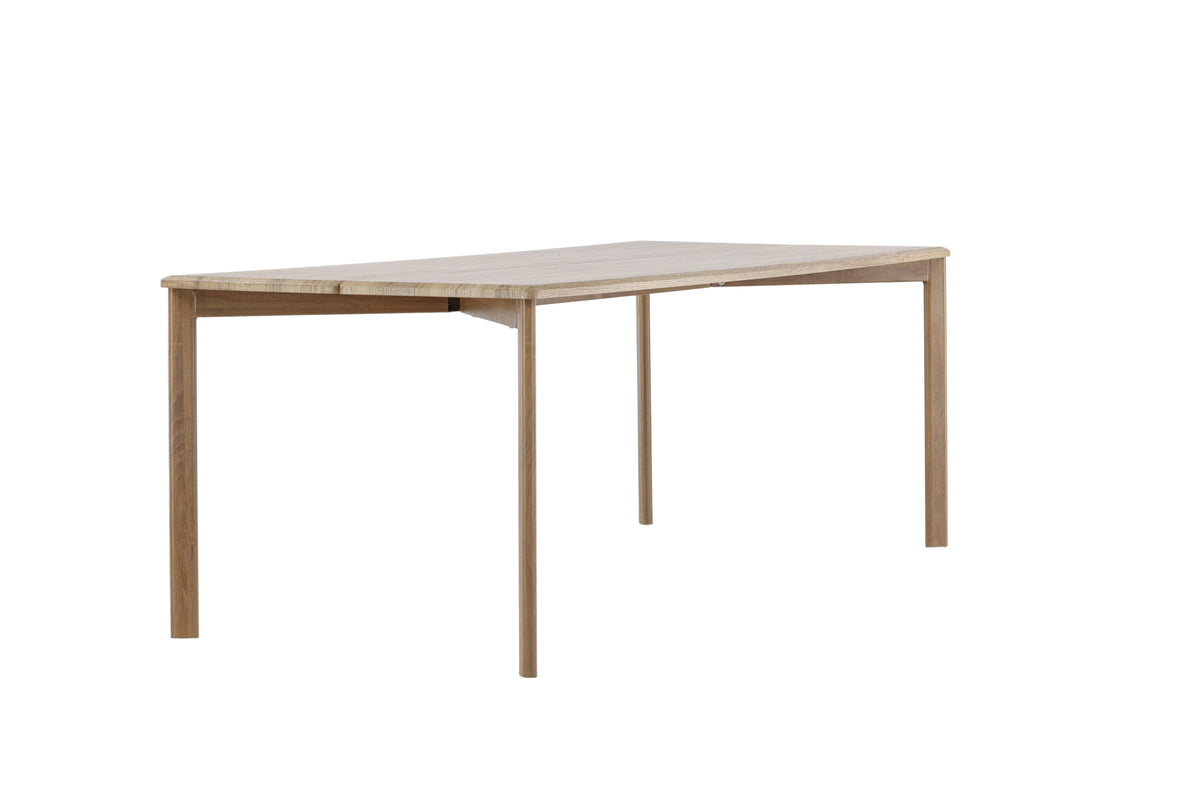 Damon spisebord - 200 × 90 cm - hvidpigmenteret - billede 5