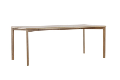 Damon spisebord - 200 × 90 cm - hvidpigmenteret - billede 6