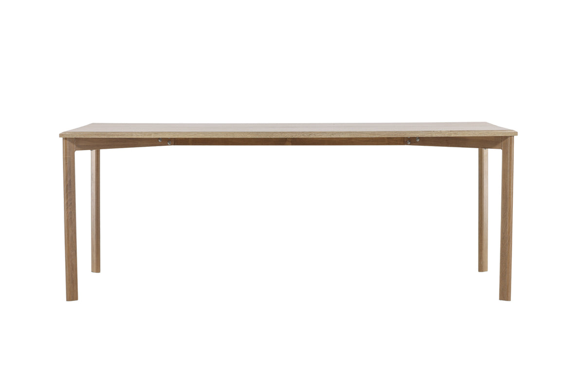 Damon spisebord - 200 × 90 cm - hvidpigmenteret - billede 7