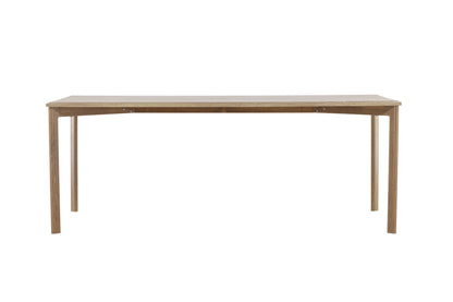 Damon spisebord - 200 × 90 cm - hvidpigmenteret - billede 7