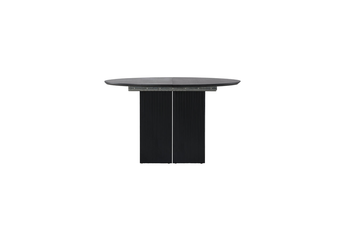 Matilda rundt spisebord - Ø130 cm - sort - billede 1
