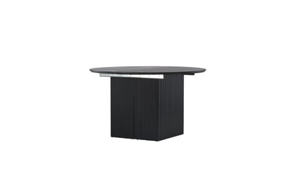 Matilda rundt spisebord - Ø130 cm - sort - billede 2