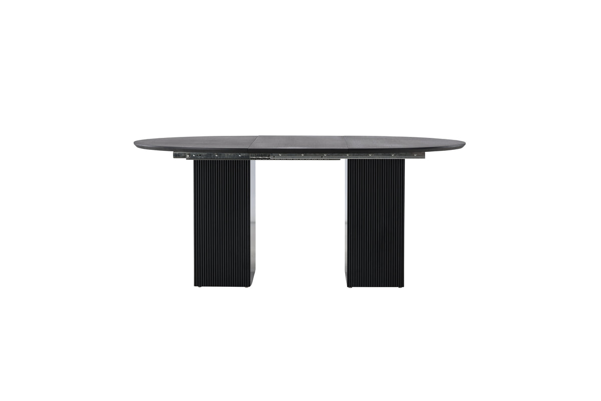 Matilda rundt spisebord - Ø130 cm - sort - billede 4