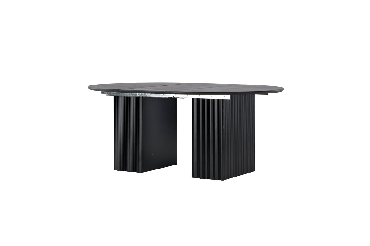 Matilda rundt spisebord - Ø130 cm - sort - billede 5