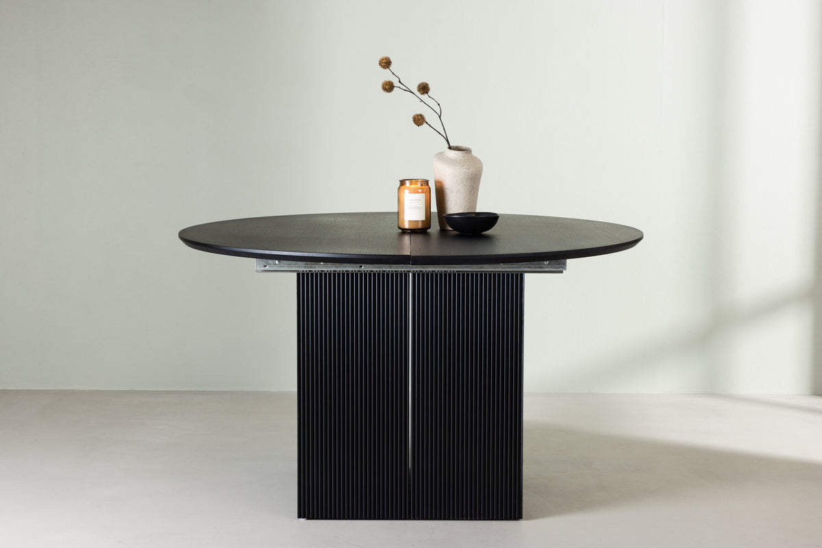 Matilda rundt spisebord - Ø130 cm - sort - billede 19