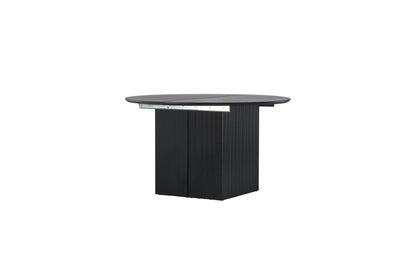 Matilda rundt spisebord - Ø130 cm - sort - billede 12