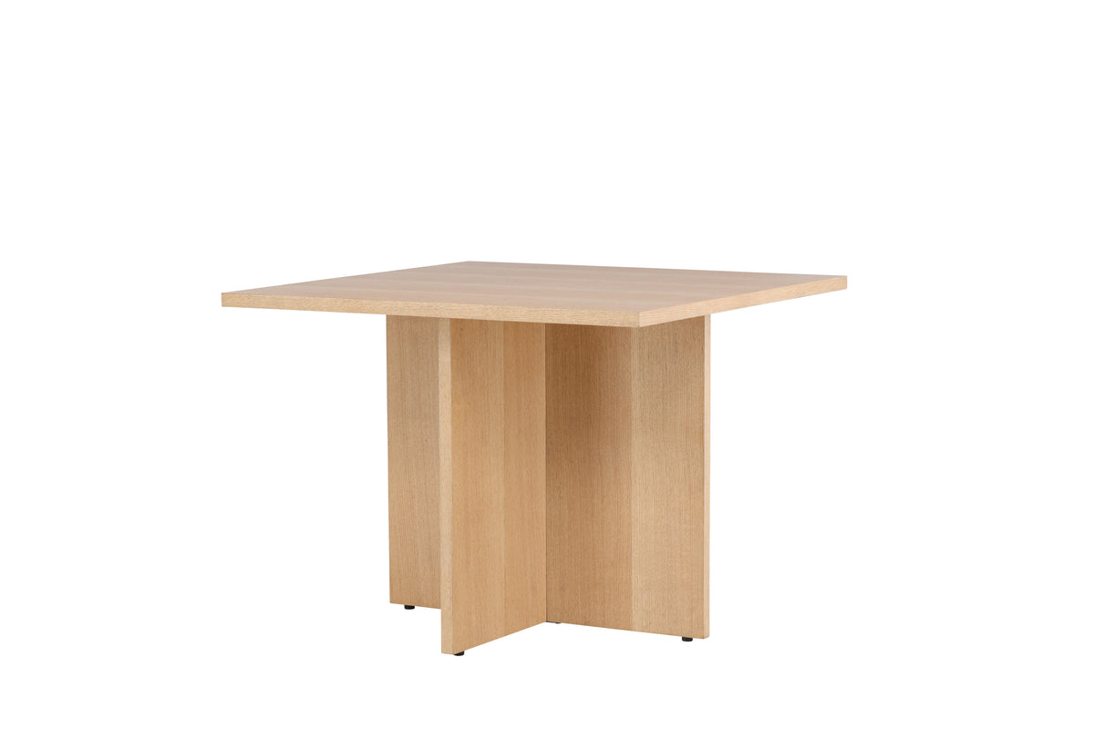 Leo spisebord - 100 × 100 cm - natur - billede 11