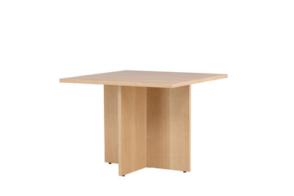 Leo spisebord - 100 × 100 cm - natur - billede 11