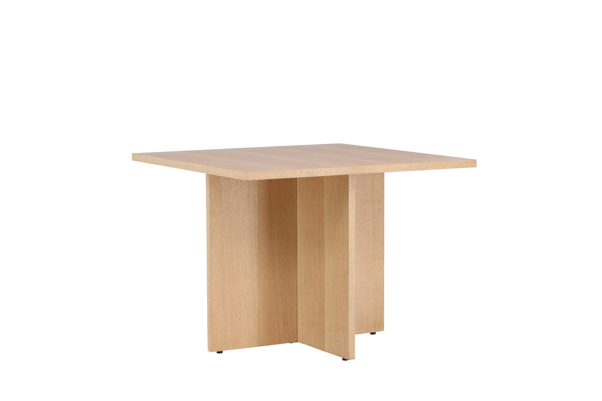 Leo spisebord - 100 × 100 cm - natur - billede 12
