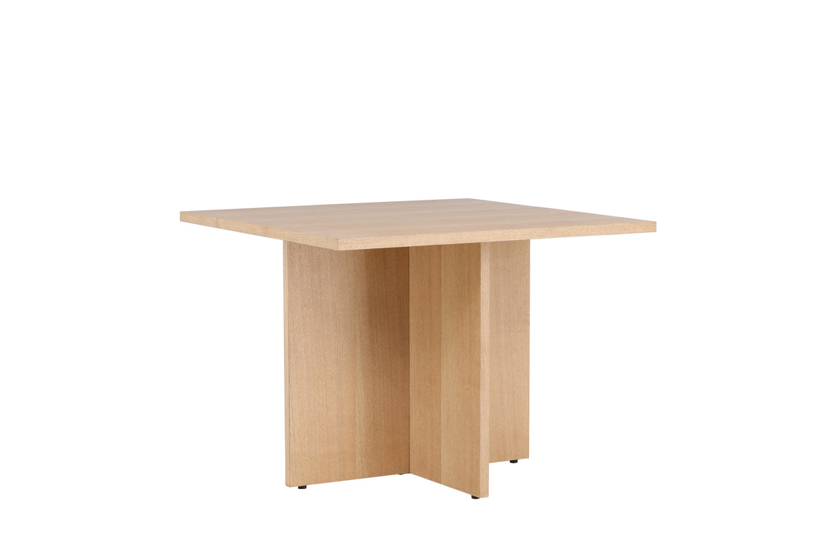 Leo spisebord - 100 × 100 cm - natur - billede 3
