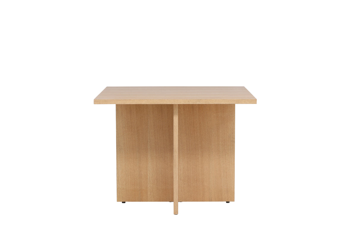 Leo spisebord - 100 × 100 cm - natur - billede 4