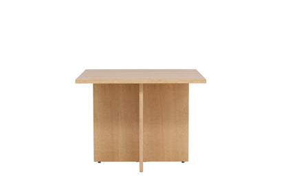 Leo spisebord - 100 × 100 cm - natur - billede 4