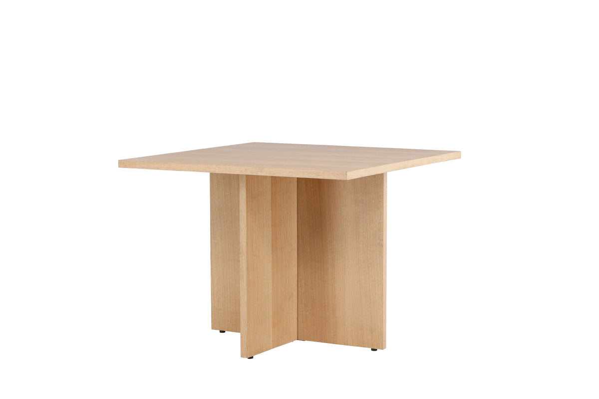 Leo spisebord - 100 × 100 cm - natur - billede 5