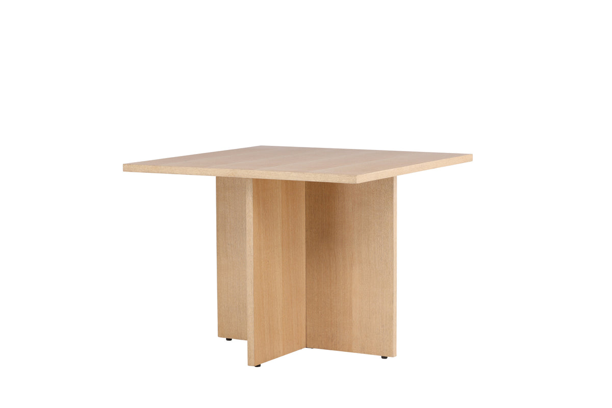 Leo spisebord - 100 × 100 cm - natur - billede 8