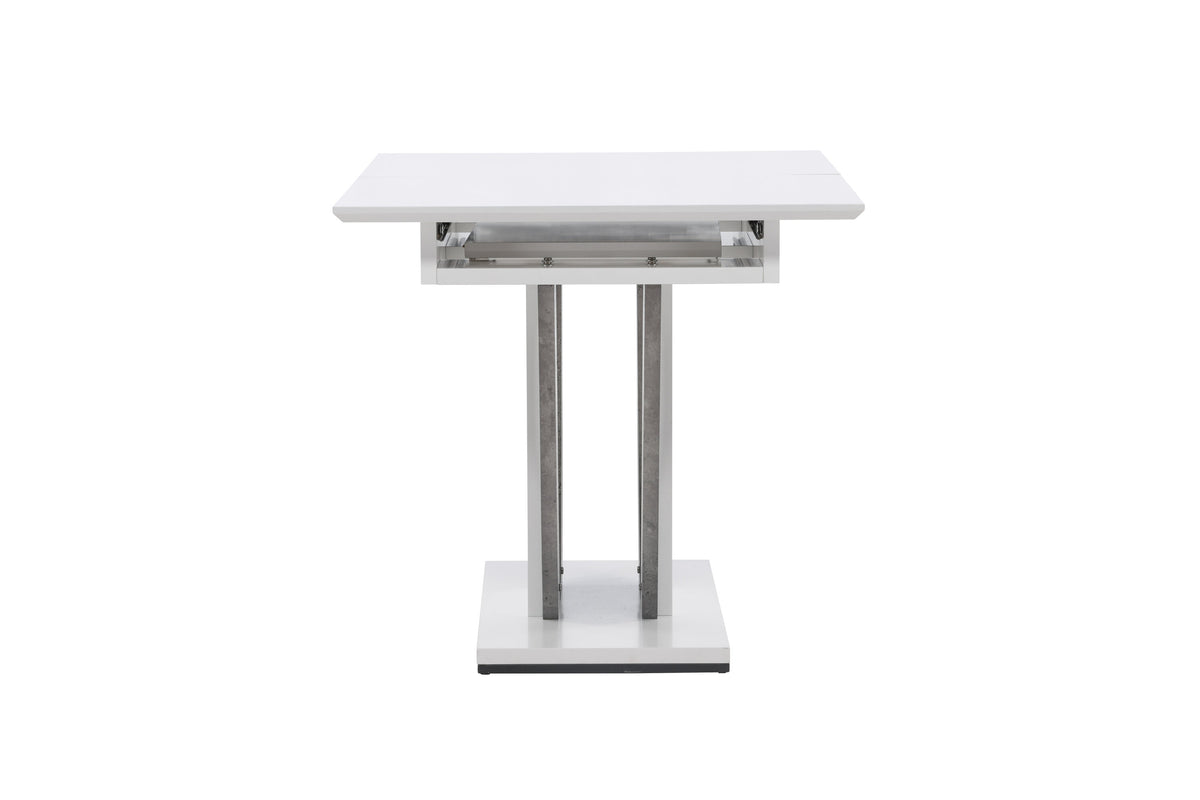 Disa spisebord - 120 × 80 cm - grå, hvid - billede 10
