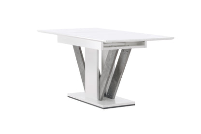 Disa spisebord - 120 × 80 cm - grå, hvid - billede 15