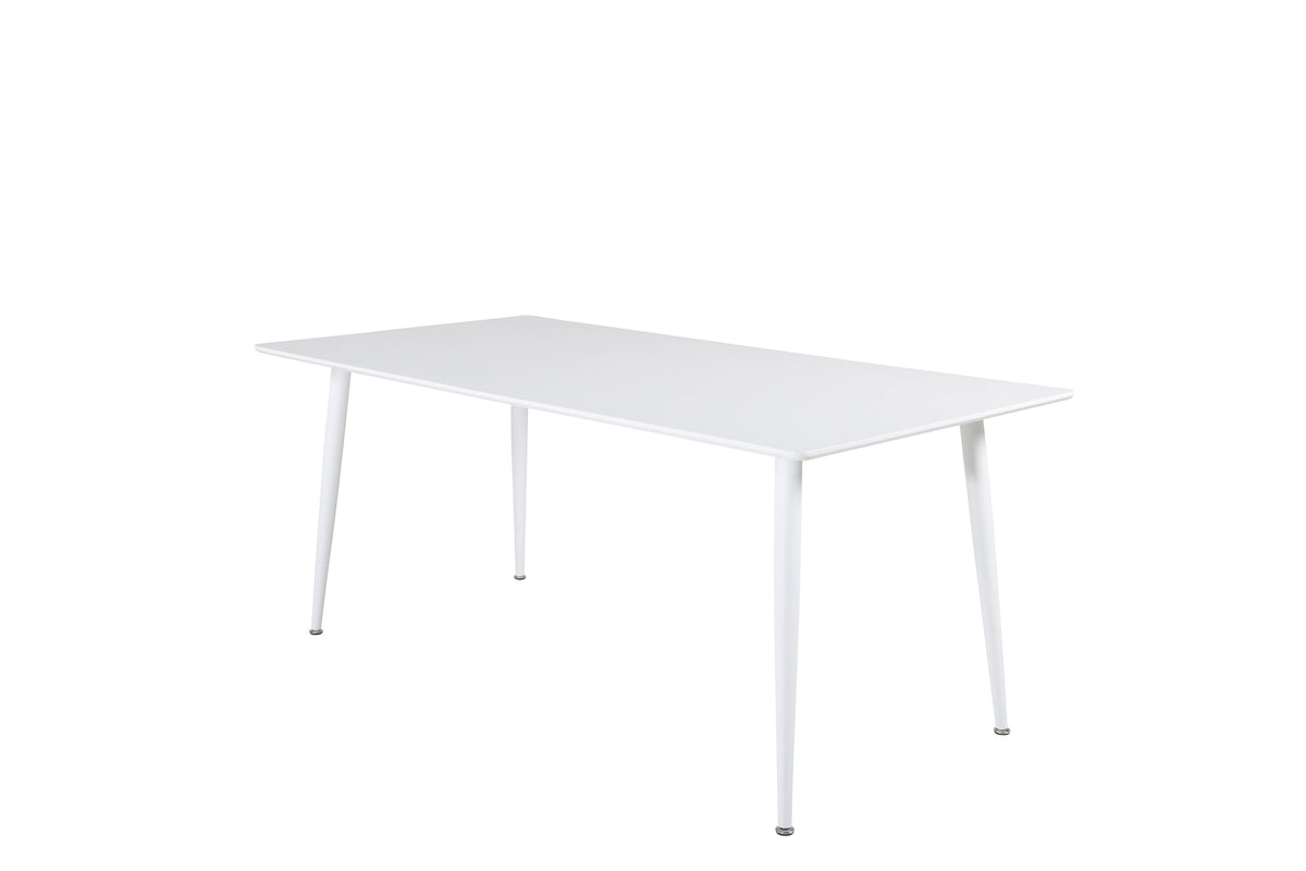 Polar spisebord - 180 × 90 cm - hvid - billede 2