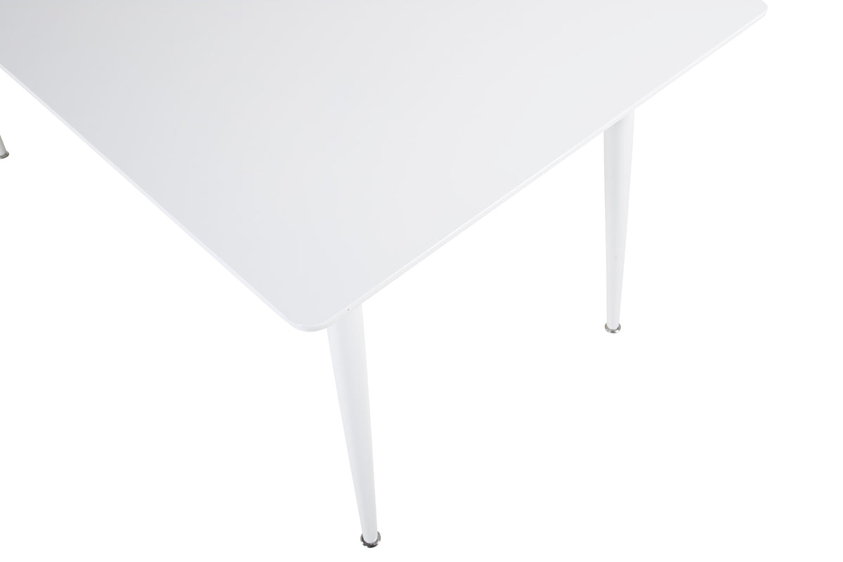 Polar spisebord - 180 × 90 cm - hvid - billede 5