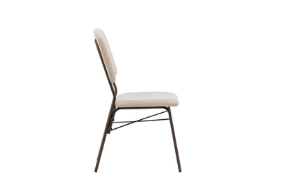 Seda spisebordsstole - beige, brun - 2 stk. - billede 11