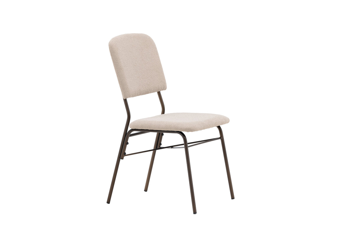 Seda spisebordsstole - beige, brun - 2 stk. - billede 12
