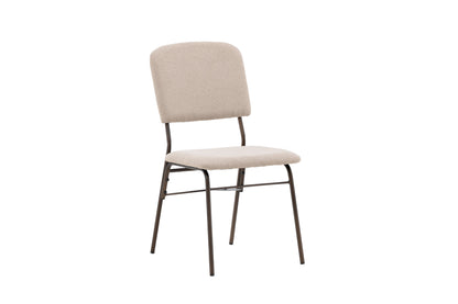 Seda spisebordsstole - beige, brun - 2 stk. - billede 13