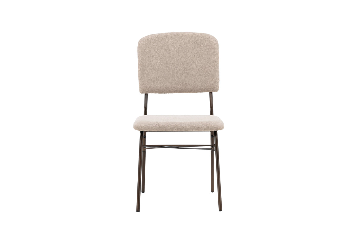Seda spisebordsstole - beige, brun - 2 stk. - billede 2