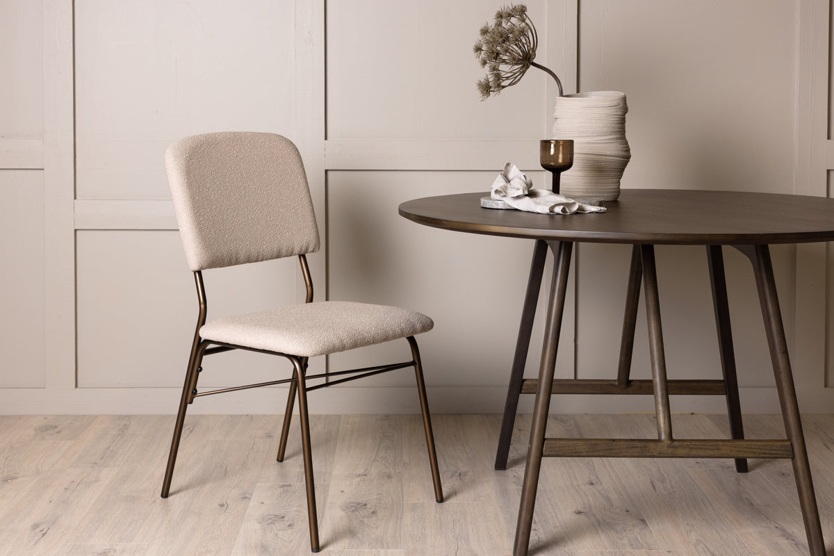 Seda spisebordsstole - beige, brun - 2 stk. - billede 14