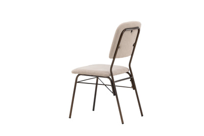 Seda spisebordsstole - beige, brun - 2 stk. - billede 6