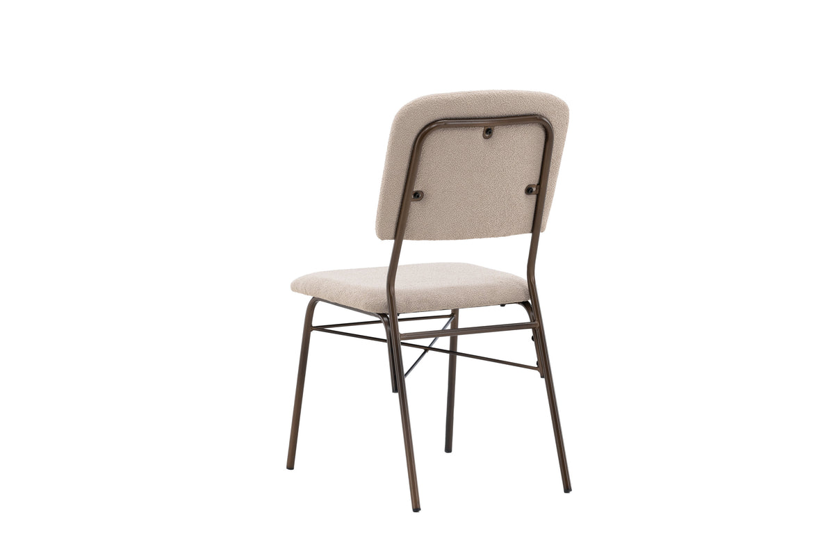 Seda spisebordsstole - beige, brun - 2 stk. - billede 7