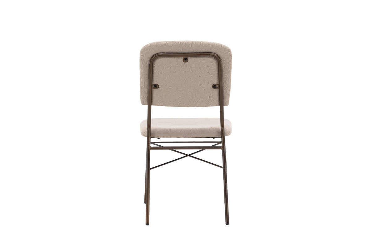 Seda spisebordsstole - beige, brun - 2 stk. - billede 8