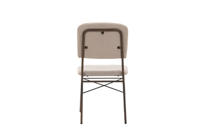 Seda spisebordsstole - beige, brun - 2 stk. - billede 8