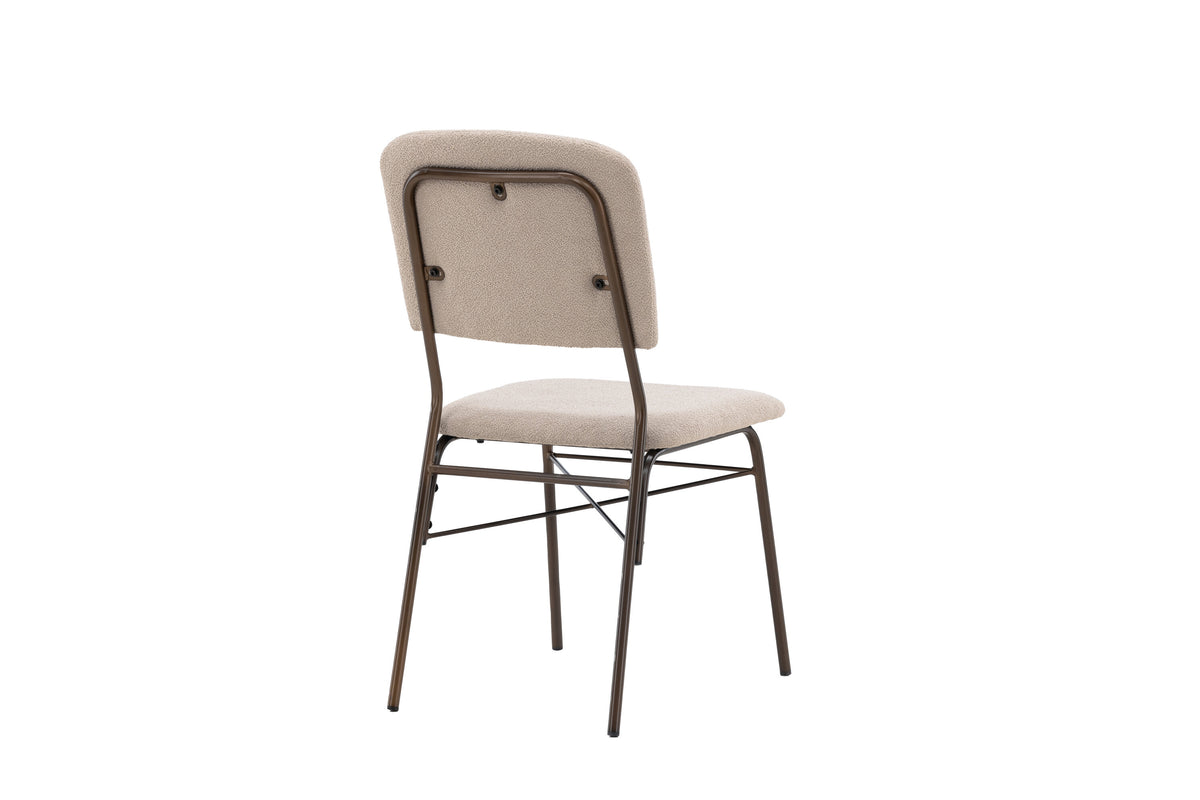 Seda spisebordsstole - beige, brun - 2 stk. - billede 9