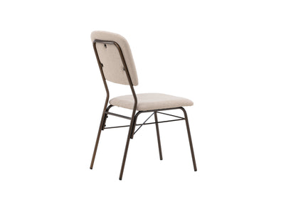 Seda spisebordsstole - beige, brun - 2 stk. - billede 10