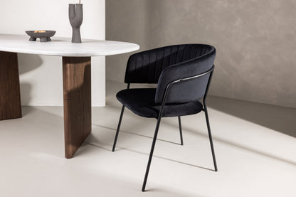 Selma spisebordsstole - sort - 2 stk. - billede 14