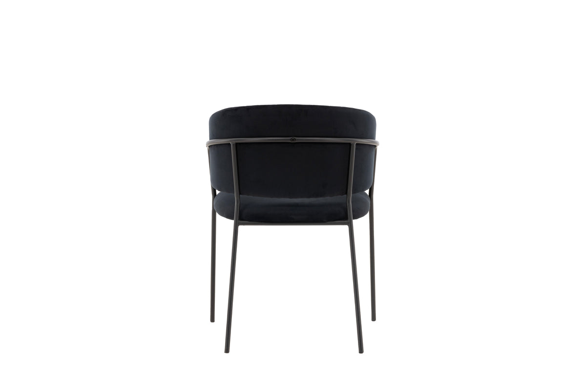 Selma spisebordsstole - sort - 2 stk. - billede 8