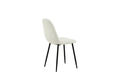 Polar spisebordsstole - sort, hvid - 2 stk. - billede 10