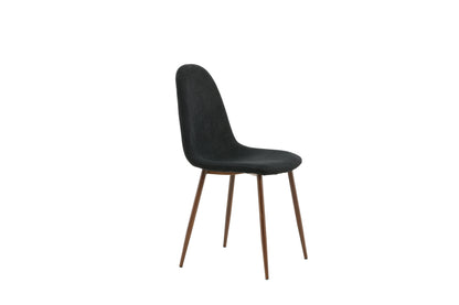 Polar spisebordsstole - sort, natur - 2 stk. - billede 12