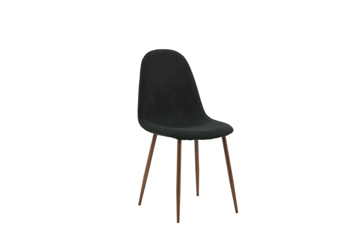 Polar spisebordsstole - sort, natur - 2 stk. - billede 13