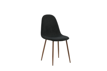 Polar spisebordsstole - sort, natur - 2 stk. - billede 13