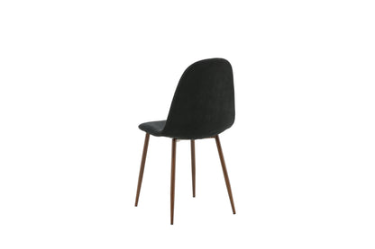 Polar spisebordsstole - sort, natur - 2 stk. - billede 7