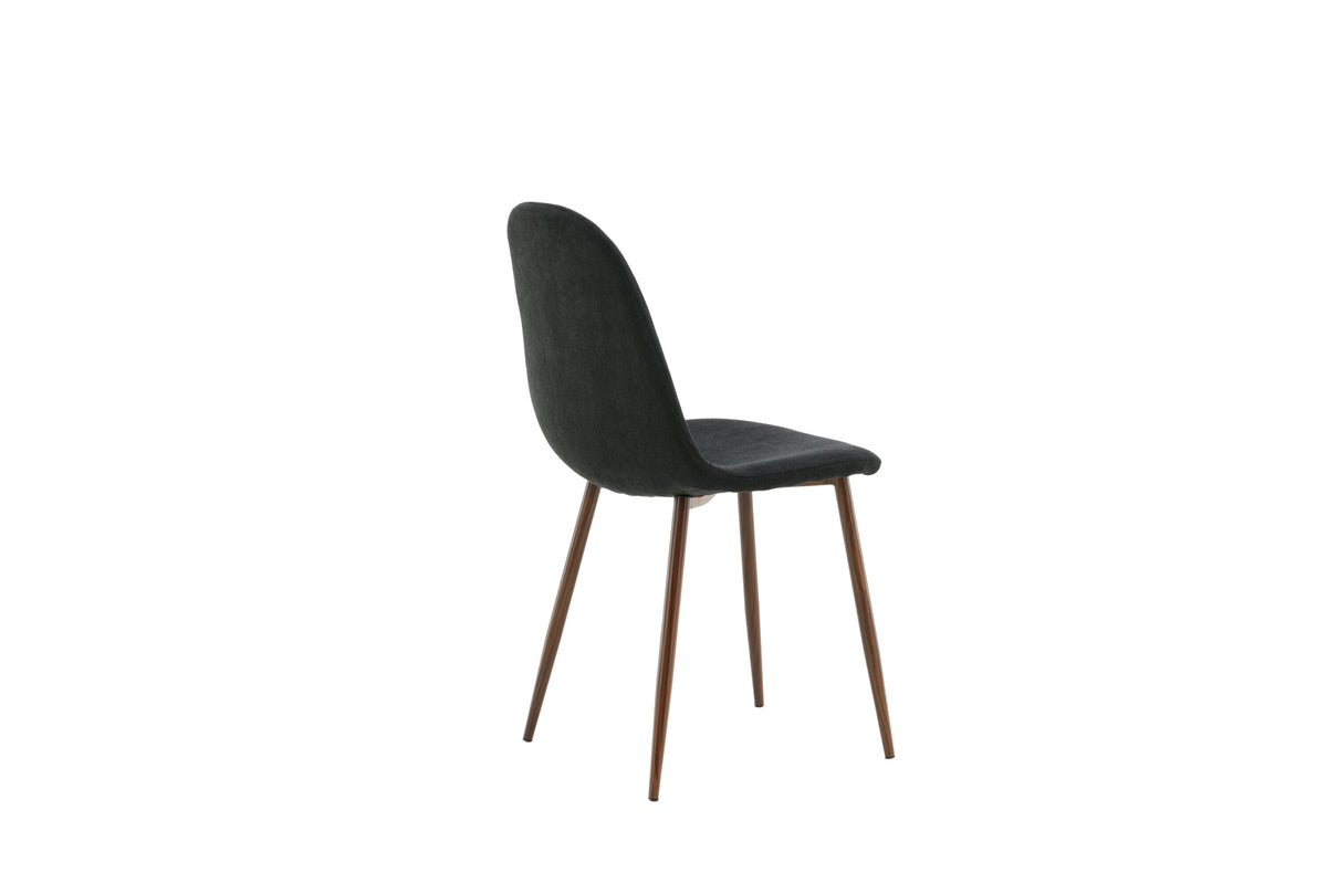 Polar spisebordsstole - sort, natur - 2 stk. - billede 10