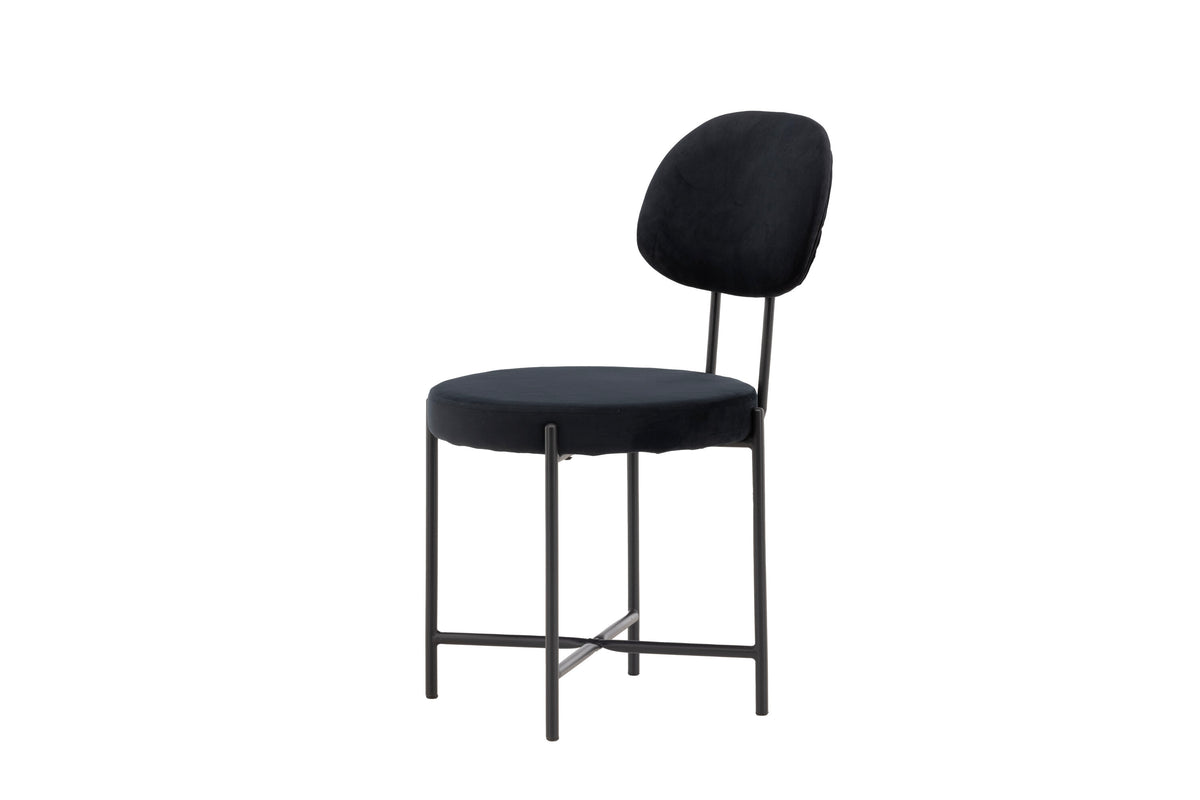 Stella spisebordsstole - sort - 2 stk. - billede 4