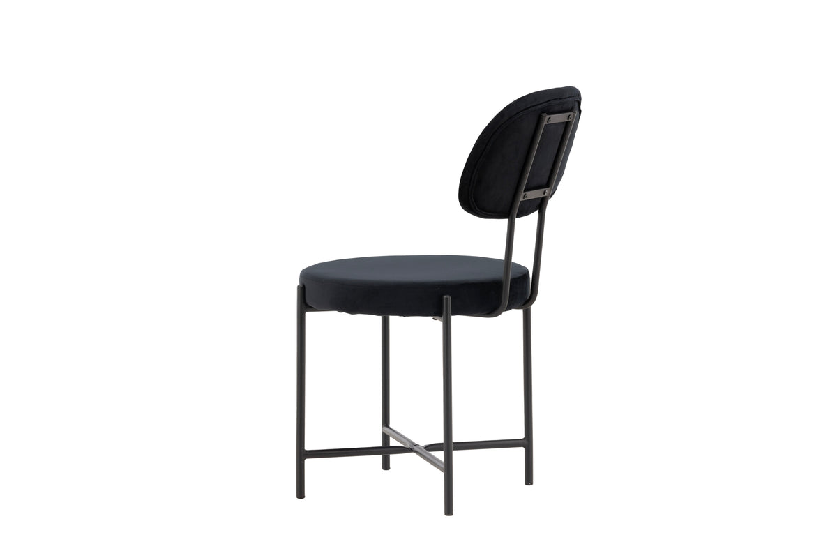 Stella spisebordsstole - sort - 2 stk. - billede 6