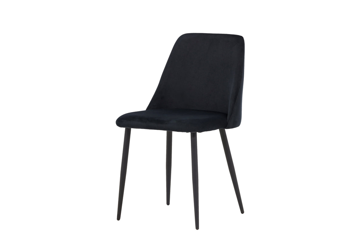 Night spisebordsstole - sort - 2 stk. - billede 3