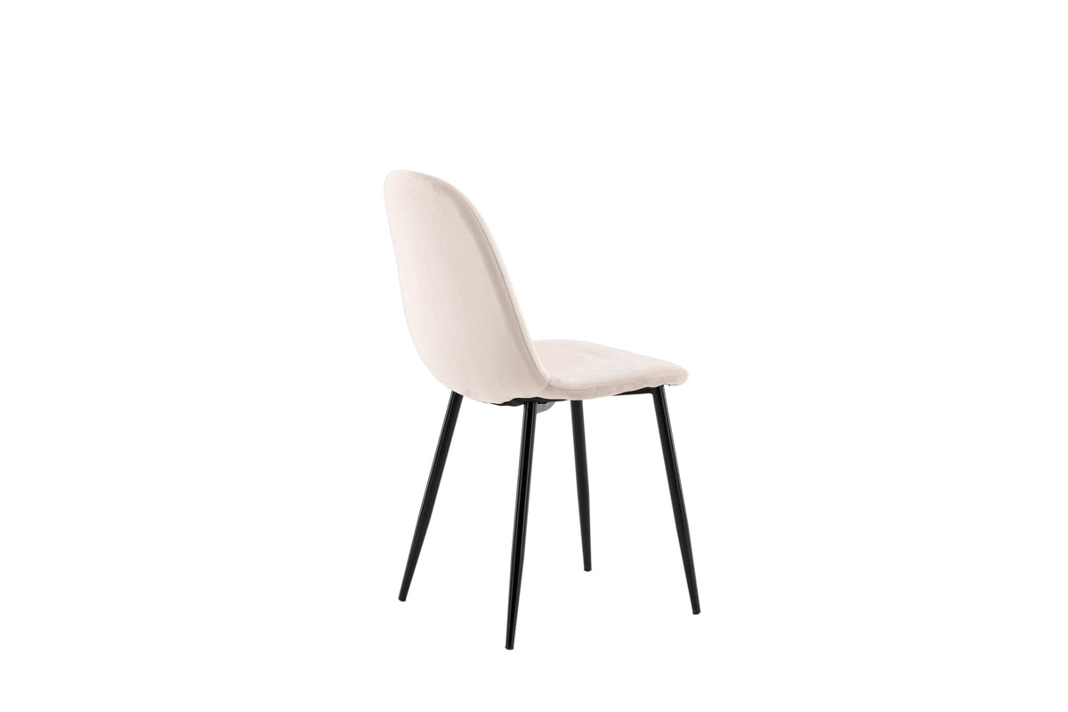 Polar spisebordsstole - beige, sort - 2 stk. - billede 10