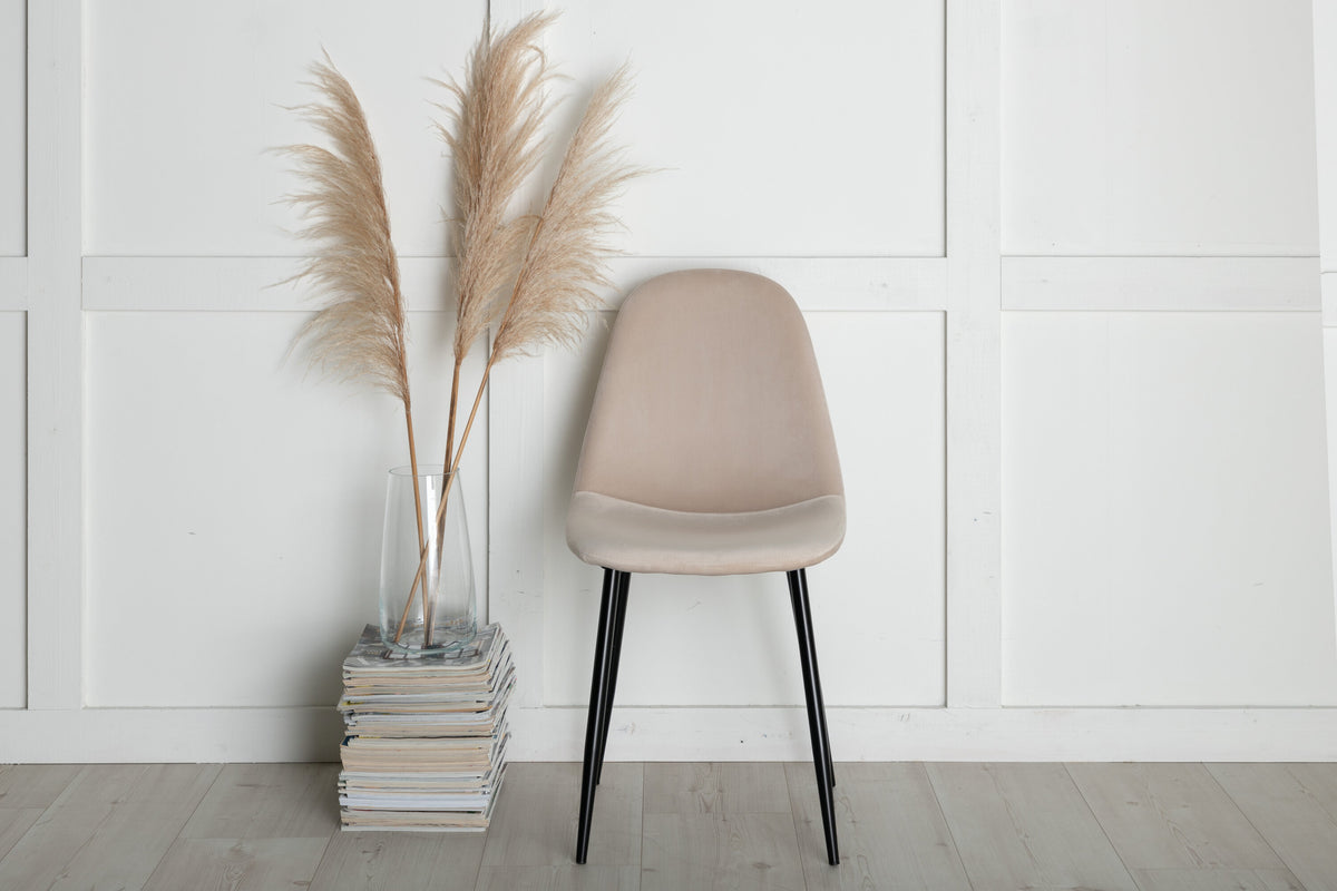 Polar spisebordsstole - beige, sort - 2 stk. - billede 17