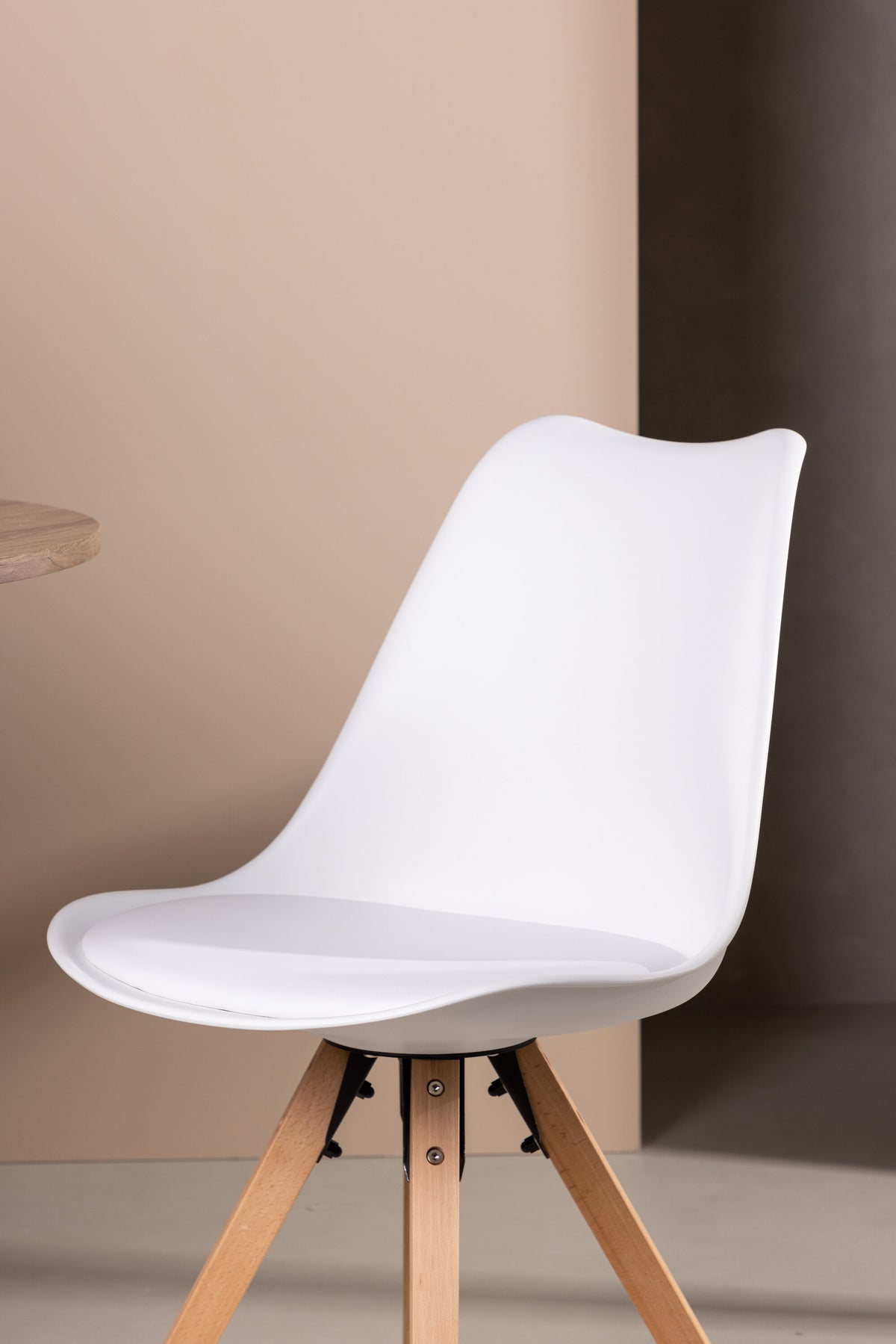 Zeno spisebordsstole - natur, hvid - 2 stk. - billede 18