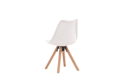 Zeno spisebordsstole - natur, hvid - 2 stk. - billede 7