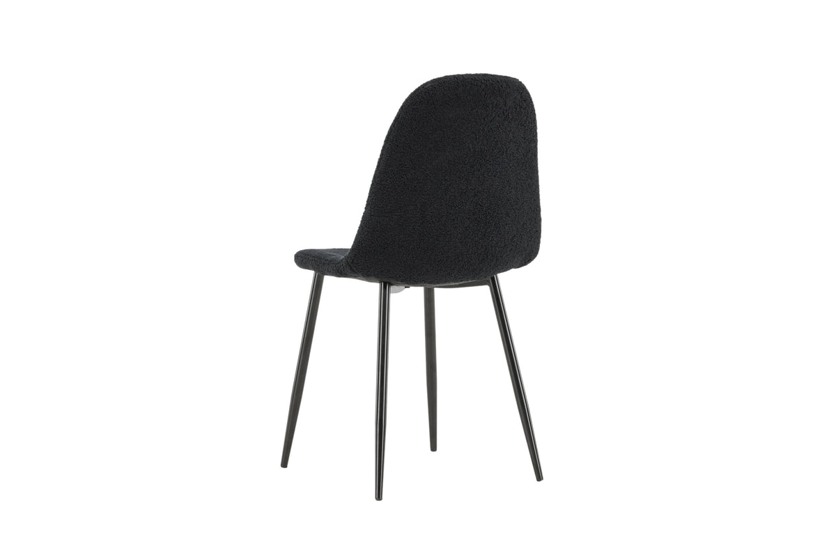 Polar spisebordsstole - sort - 2 stk. - billede 7